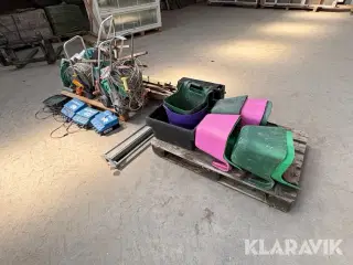 Hegntråd samt trug