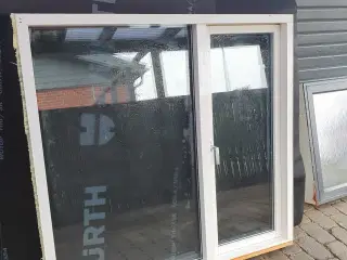 Træ vindue hvid