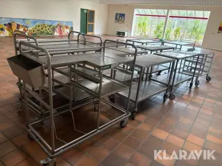 Rulleborde - 11 styks assoterede