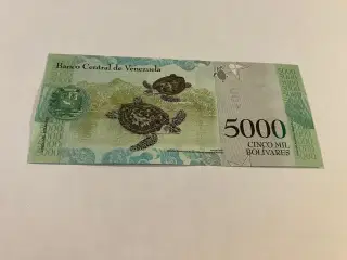 5000 Bolivares Venezuela