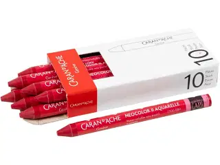CARAN D’ACHE Neocolor II Carmine Vokspastel 10 stk.