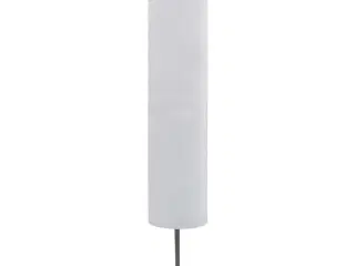 Gulvlampe med fod 121 cm E27 hvid