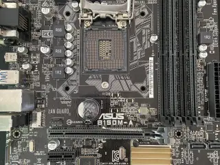 Asus b150m-a bundkort + intel i5 6700