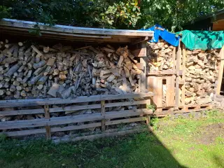 Brænde savet og kløvet. 10-12 rm