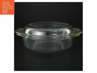 Ildfast fad med låg (str. Ø 24 cm)