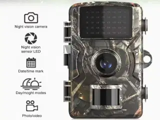 Vildtkamera med 2" farveskærm.