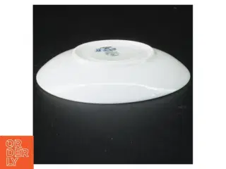 2 blå blomst underkopper fra Royal Copenhagen, 2.sortering(str. Diameter 14 cm)