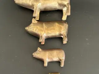 Antikke miniature figurer sælges. Læs beskrivelsen