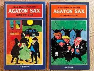 Humor, 6 bøger bl.a. Agaton Sax og Guldkorn