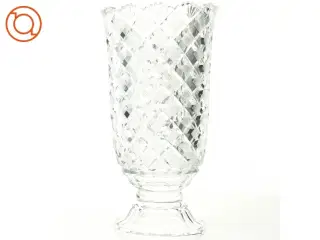 Vase i krystal (str. 27 x 11 x 14 cm)