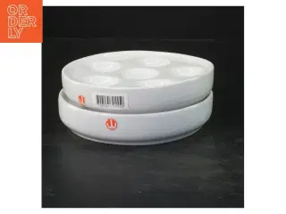 Snegle tallerken ai porcelæn (str. Ø 14 cm) fra JIE