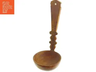 Træske med udskæringer (str. 19. x 8 cm)