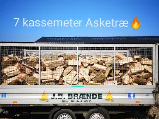 BRÆNDE LØVTRÆ-NÅLETRÆ SAVET-KLØVET OG LEVERET