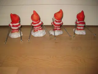 Skønne  nisse skiløbere måske Pobra samlet