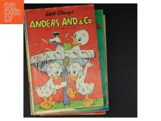 Samling af Anders And & Co. tegneserieblade