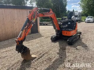 Minigraver Hitachi ZX19U-5A-YR med Tiltfunktion