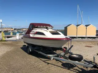 Skibsplast 460TS med 50hk 4takt Mecury