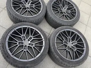 4 JR alufælge med sommerdæk