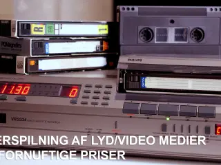 Overspilning af lyd/video medier