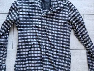 Isolid Skjorte, ternet, grå, sort, str. M