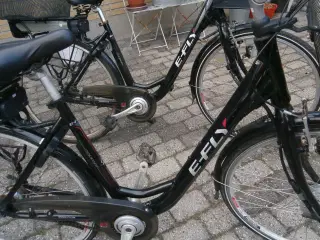 2 stk E fly, El- cykler
