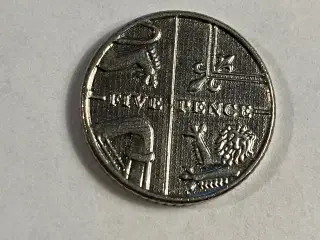 5 Pence England 2015
