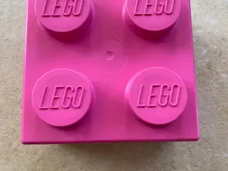 Lego madkasse i pink 