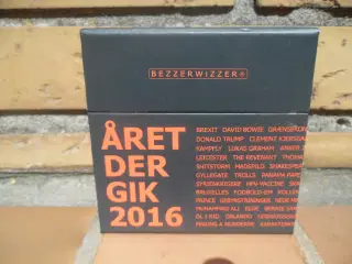 Bezzerwizzer Året der Gik 2016 2022 Brætspil