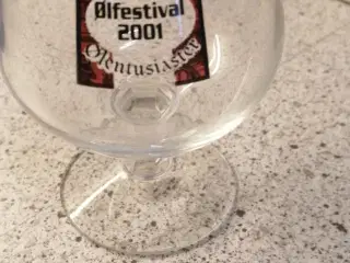 Ølglas, Øl festival smageglas fra 2003 købes. Evt.