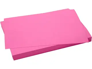 Karton, ark 50x70 cm, str. 50x70 cm, 270 g, lys pink, 100ark/ 1 pk.