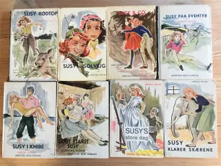 NEDSAT: 10 gamle Susy bøger