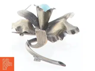 Vintage broche i blomsterdesign (str. 5,5 cm 5 60)