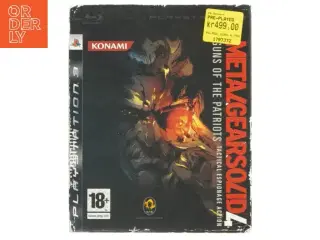 Metal Gear Solid 4: Guns of the Patriots PS3 spil fra Konami