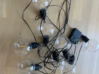 lyskæde til batteri