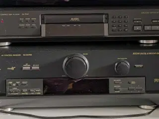 Technics SA-DX750 AV Control receiver + SL-PG3 Com