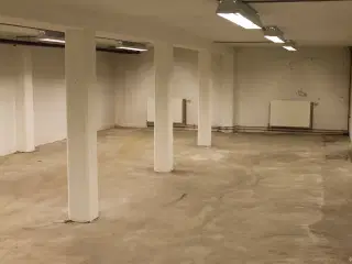Pæne, regulære kælderlokale