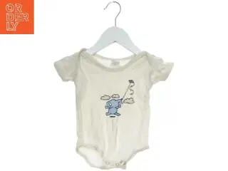 Baby bodystocking med print (str. 80)