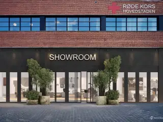 Butikslejemål på 867 m² med maksimal synlighed og parkering – midt på Nørrebro