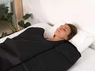 INFARØD SAUNATÆPPE Fra Fit&Fun