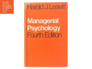 Managerial Psychology af Harold J. Leavitt (Bog)