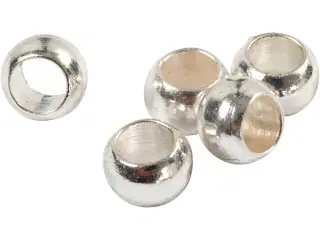 Wireklemmer, diam. 2,5 mm, sølv, 100stk./ 1 pk.