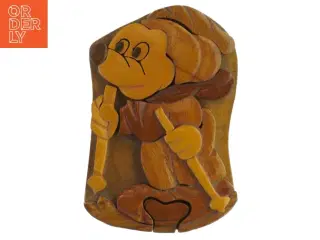 Træ æske, Mickey Mouse (str. 12,5 cm)