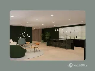 Kontor med plads og udviklingspotentiale med ideel beliggenhed