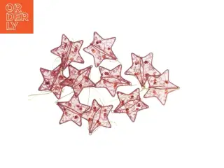 Dekorative stjerner til ophæng (str. 8 cm)
