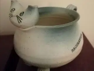 Keramik katte krukke