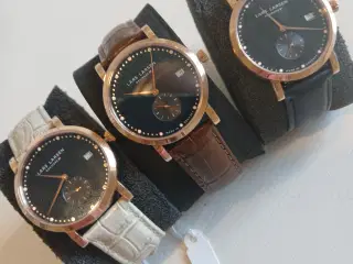 LLarsen exclusive armbåndsure Dansk produceret
