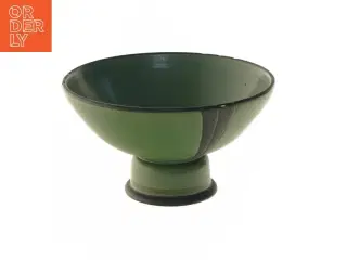 Grøn keramikskål ipsens enke (str. Ø 17x9 cm)