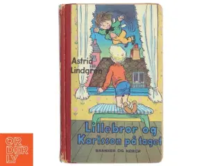 Lillebror og Karlsson på taget hardback bog