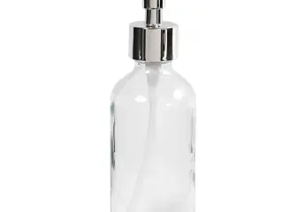 Sæbedispenser, H: 19,3 cm, diam. 6,3 cm, 230 ml, klar, 1 stk.