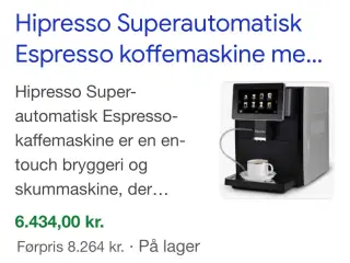 HIPRESSO kaffemaskine